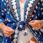Kimono Azul Marino Mujer 2