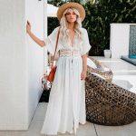 Kimono Blanco Mujer 6