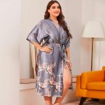 Kimono Gris Mujer