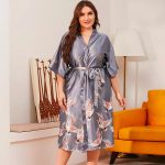 Kimono Gris Mujer 2
