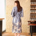 Kimono Gris Mujer 4