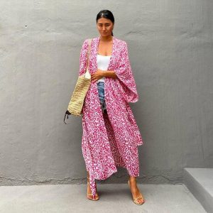 Kimono Mujer Rosa 5