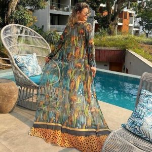 Kimono Mujer Transparente 2
