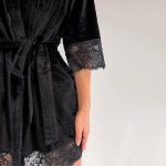 Kimono Terciopelo Mujer